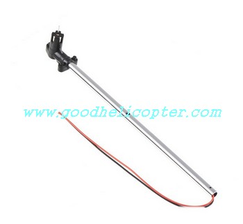 dfd-f163 helicopter parts tail big boom + tail motor + tail motor deck
